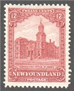 Newfoundland Scott 154 Mint VF (P13.7x14)